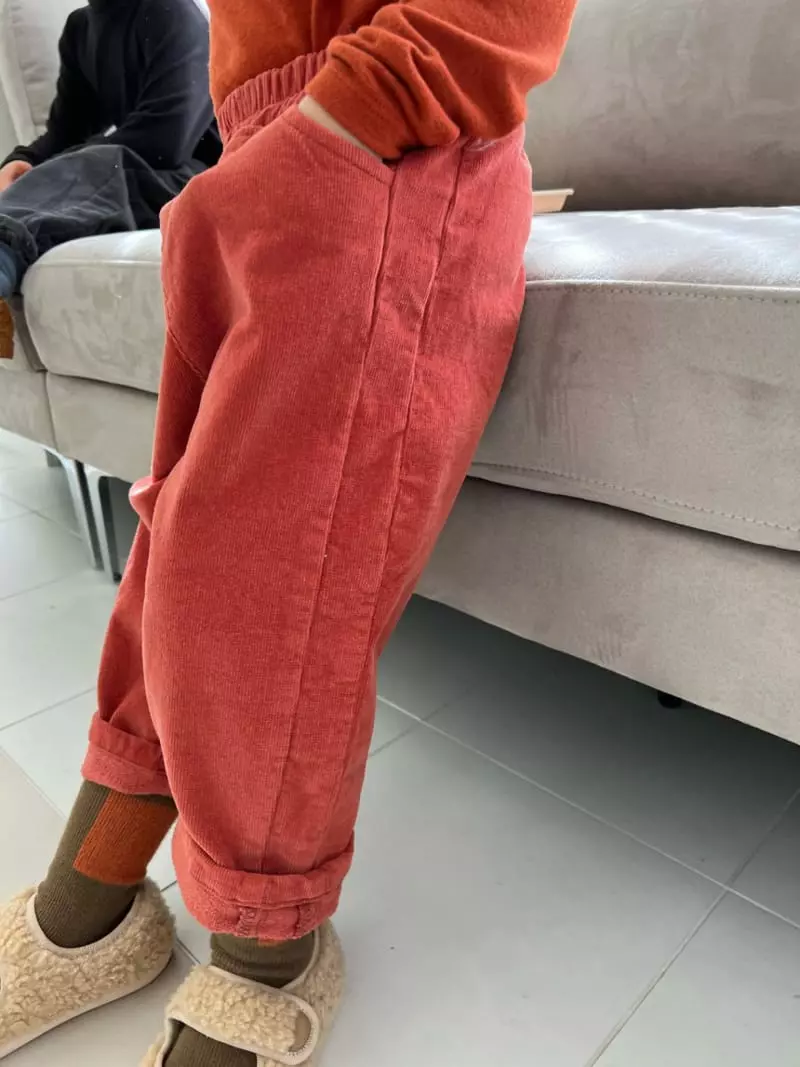 Fine Studio - Korean Children Fashion - #kidsshorts - Rib Span Pants - 8