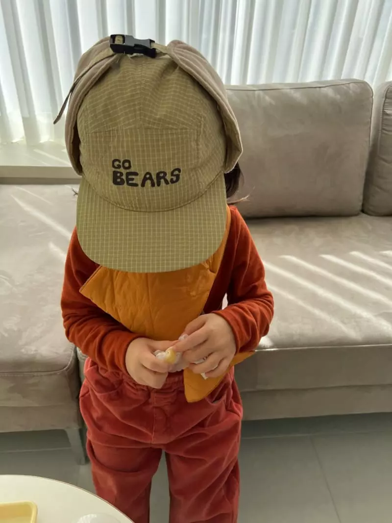 Fine Studio - Korean Children Fashion - #kidsshorts - Go Bear Cap - 7