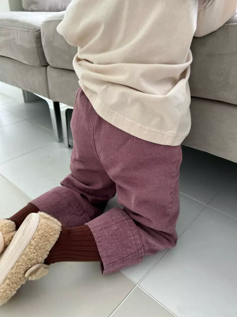 Fine Studio - Korean Children Fashion - #magicofchildhood - Super Fleece Pants - 5