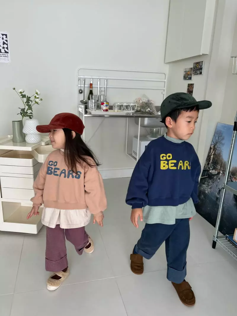 Fine Studio - Korean Children Fashion - #magicofchildhood - Bear Sweatshirt - 4