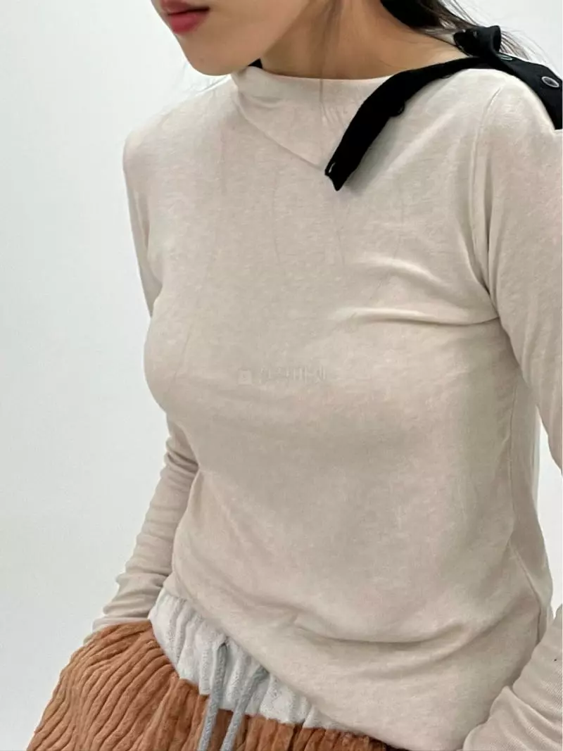 Flipar - Korean Women Fashion - #momslook - Button Tee - 2