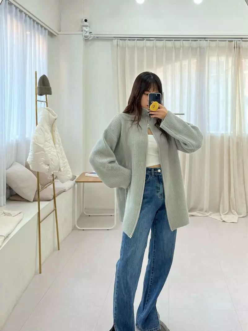 Flipar - Korean Women Fashion - #momslook - Knit Cardigan