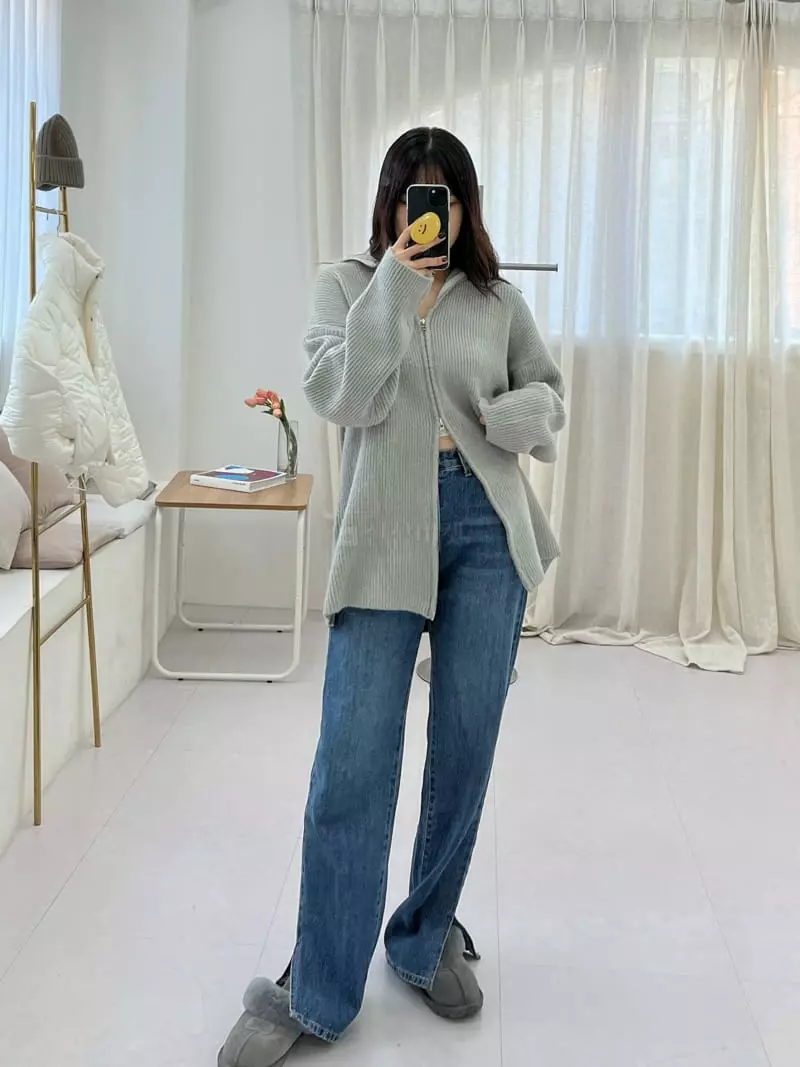 Flipar - Korean Women Fashion - #momslook - Knit Cardigan - 3