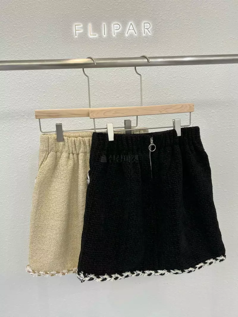 Flipar - Korean Women Fashion - #momslook - Twid Skirt - 12