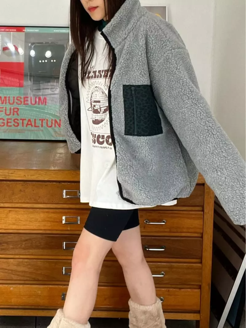 Flipar - Korean Women Fashion - #momslook - Leopard Jumper - 12