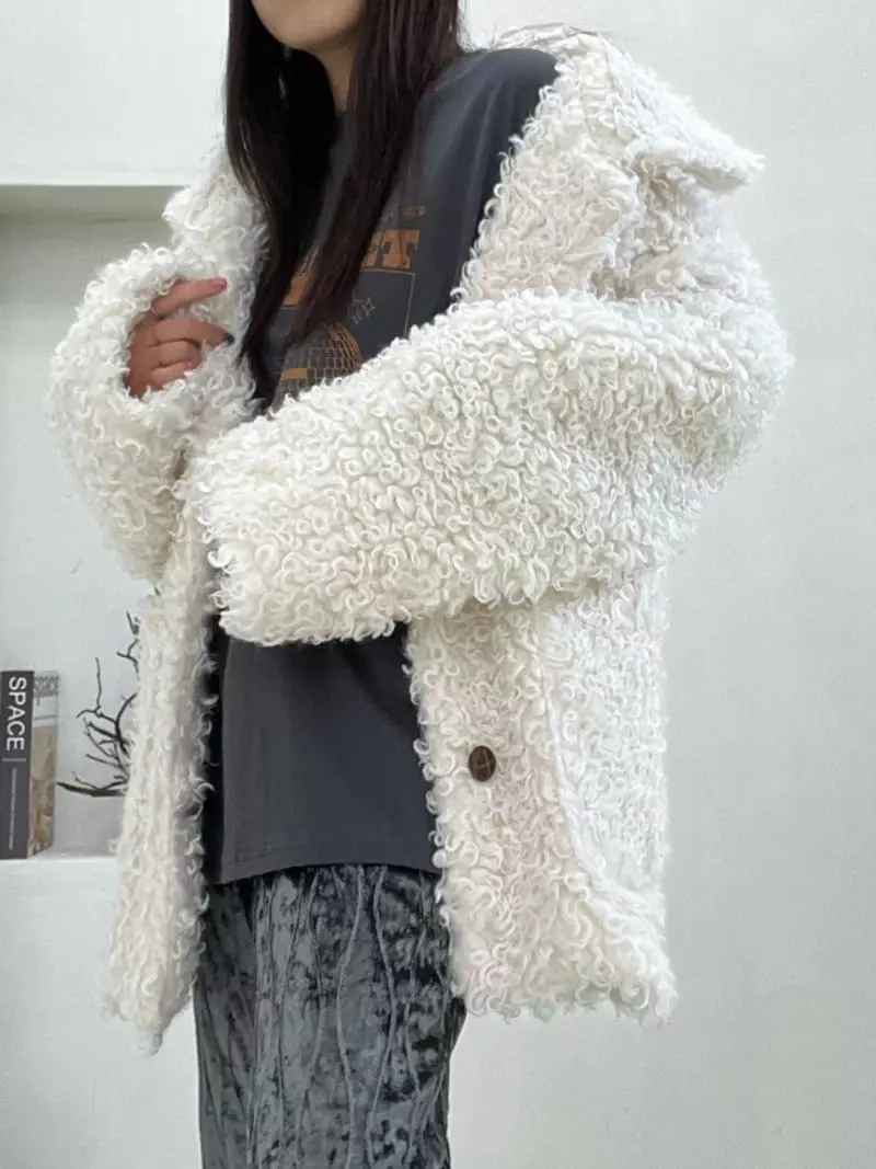 Flipar - Korean Women Fashion - #momslook - Real Coat - 3