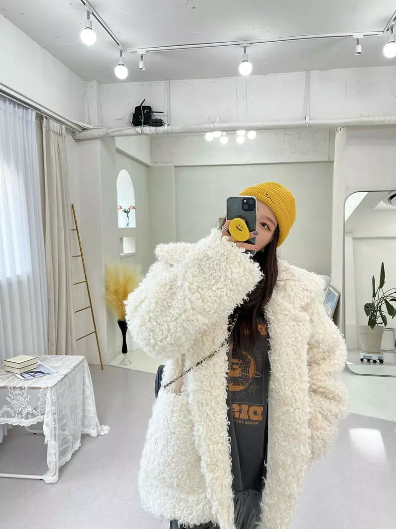 Flipar - Korean Women Fashion - #momslook - Real Coat - 5