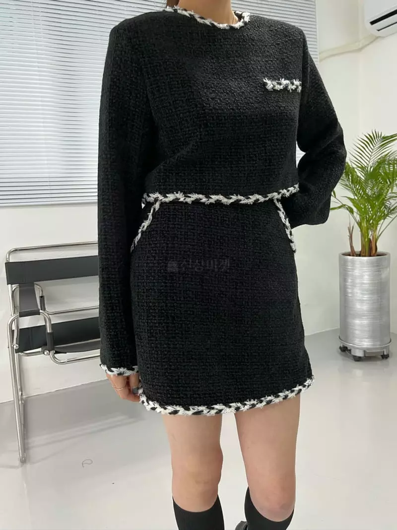 Flipar - Korean Women Fashion - #pursuepretty - Reversible Twid Jacket - 4