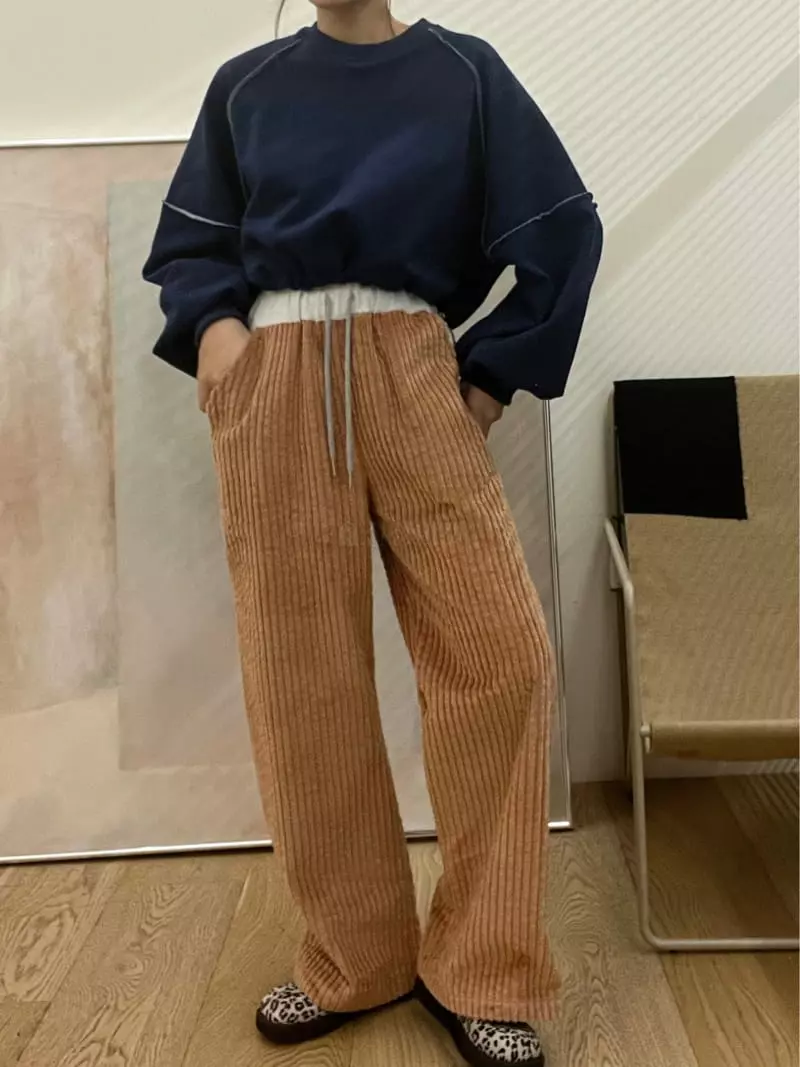 Flipar - Korean Women Fashion - #shopsmall - Rib Color Pants - 11