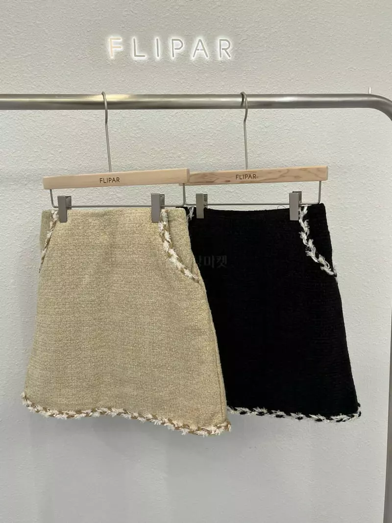 Flipar - Korean Women Fashion - #shopsmall - Twid Skirt - 5