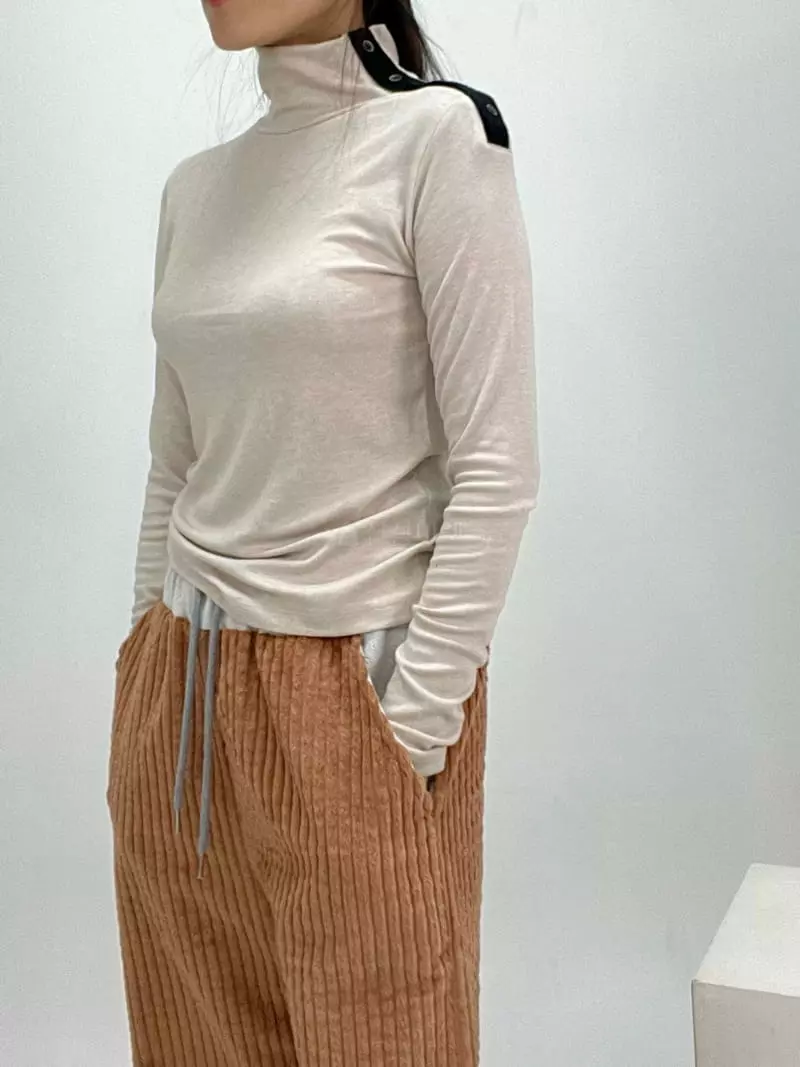 Flipar - Korean Women Fashion - #womensfashion - Button Tee