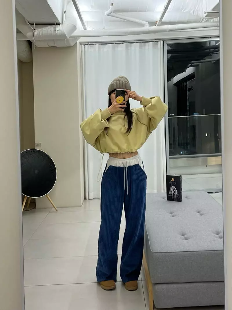 Flipar - Korean Women Fashion - #womensfashion - Rib Color Pants