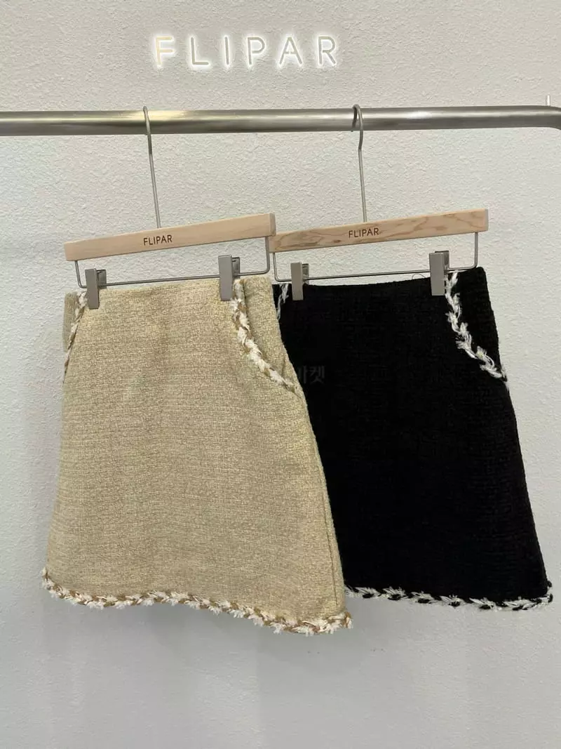 Flipar - Korean Women Fashion - #womensfashion - Twid Skirt - 11