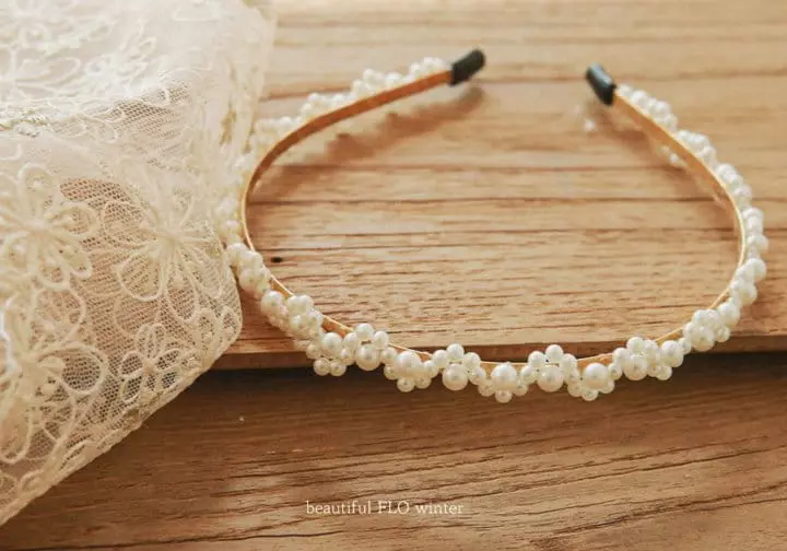 Flo - Korean Children Fashion - #kidsstore - Junny Pearl Hairband