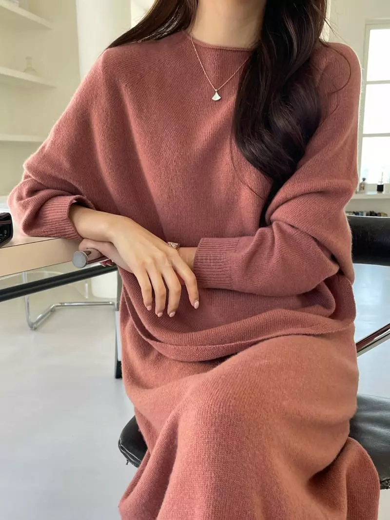 Floaty - Korean Women Fashion - #momslook - Whole Gament Cozy One-piece - 9