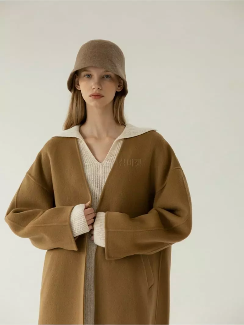 Floaty - Korean Women Fashion - #momslook - Ov Half Coat - 9