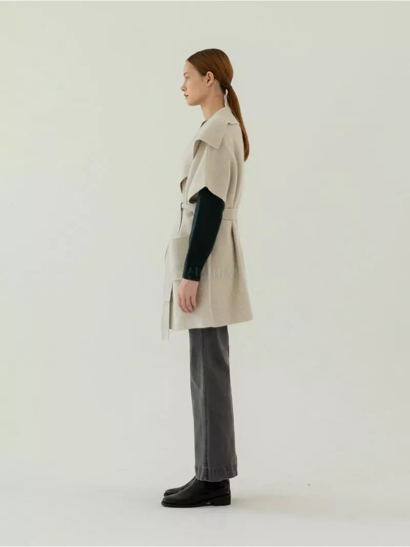 Floaty - Korean Women Fashion - #momslook - Lia Shawl Coat - 2
