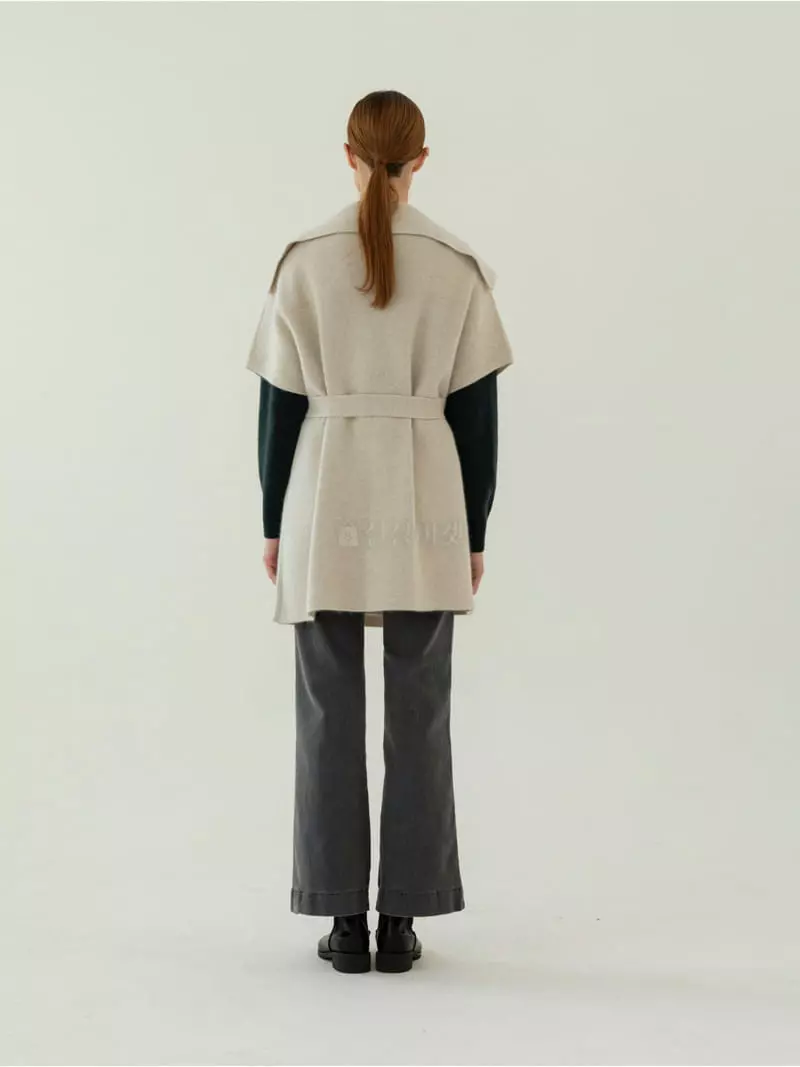 Floaty - Korean Women Fashion - #momslook - Lia Shawl Coat - 3