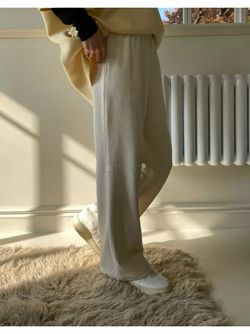 Floaty - Korean Women Fashion - #pursuepretty - Veloure Pants - 9