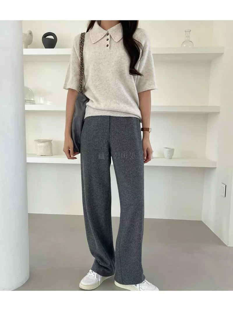 Floaty - Korean Women Fashion - #restrostyle - Adol Pants - 12