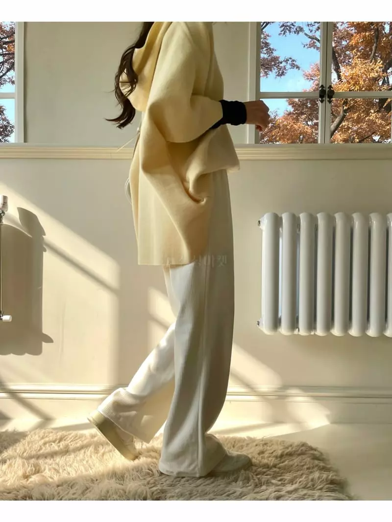 Floaty - Korean Women Fashion - #restrostyle - Veloure Pants - 10
