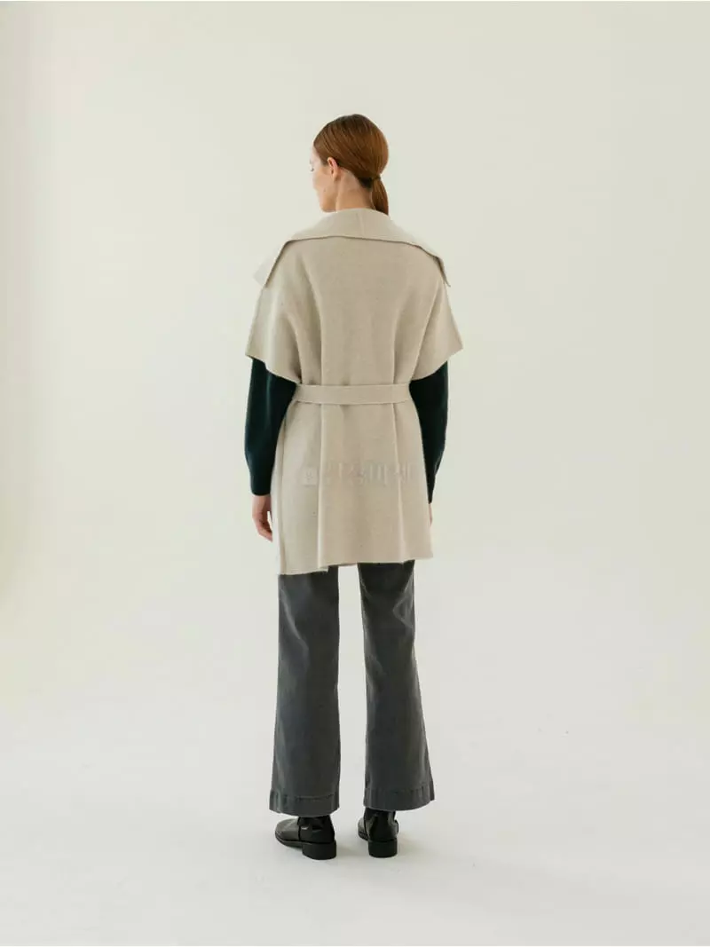 Floaty - Korean Women Fashion - #vintageinspired - Lia Shawl Coat - 6