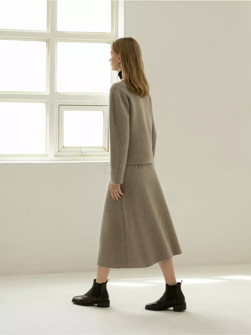 Floaty - Korean Women Fashion - #vintageinspired - Deft Skirt - 3
