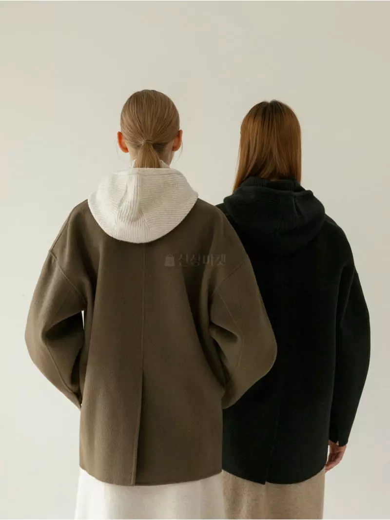 Floaty - Korean Women Fashion - #momslook - Ov Half Coat - 4