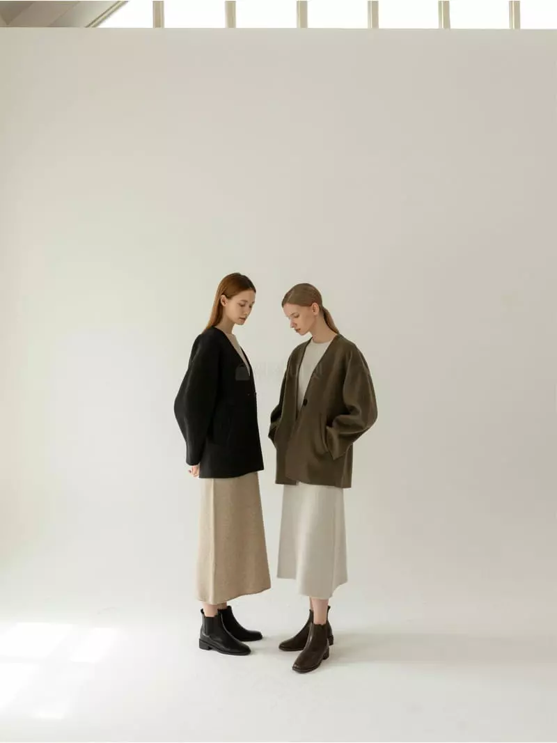 Floaty - Korean Women Fashion - #womensfashion - Ov Half Coat - 6
