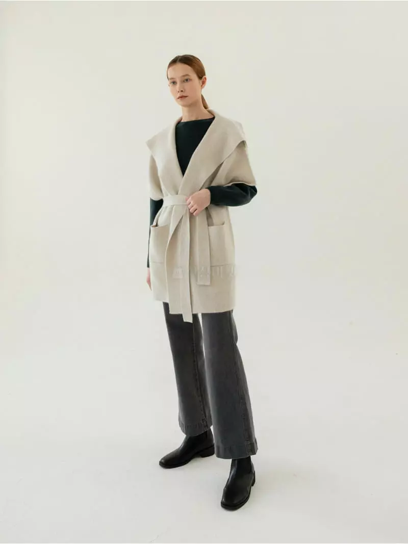 Floaty - Korean Women Fashion - #womensfashion - Lia Shawl Coat - 5