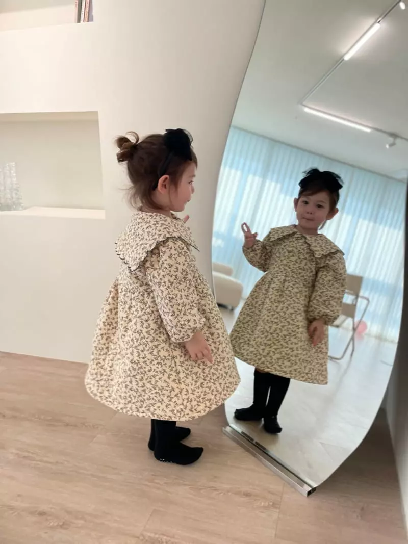 Flower J - Korean Children Fashion - #discoveringself - Embrodiery One-piece - 3
