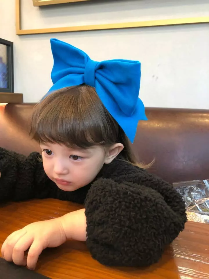 Flower J - Korean Children Fashion - #kidsstore - Big Bow Hairband - 2