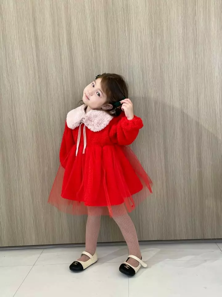 Flower J - Korean Children Fashion - #littlefashionista - Mink Cape - 6