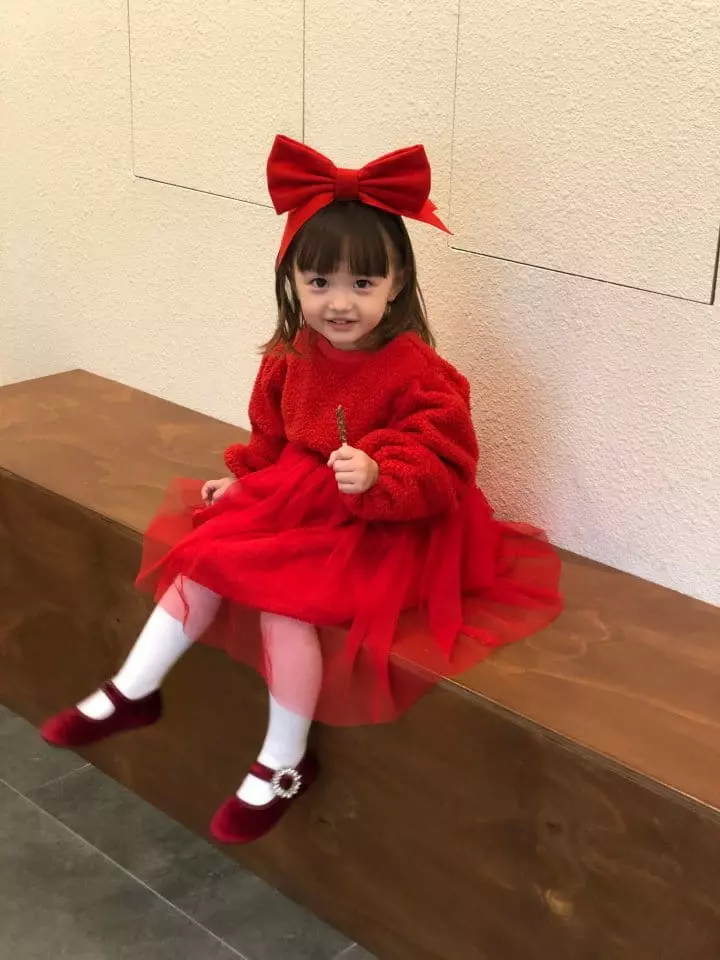 Flower J - Korean Children Fashion - #littlefashionista - Big Bow Hairband - 5