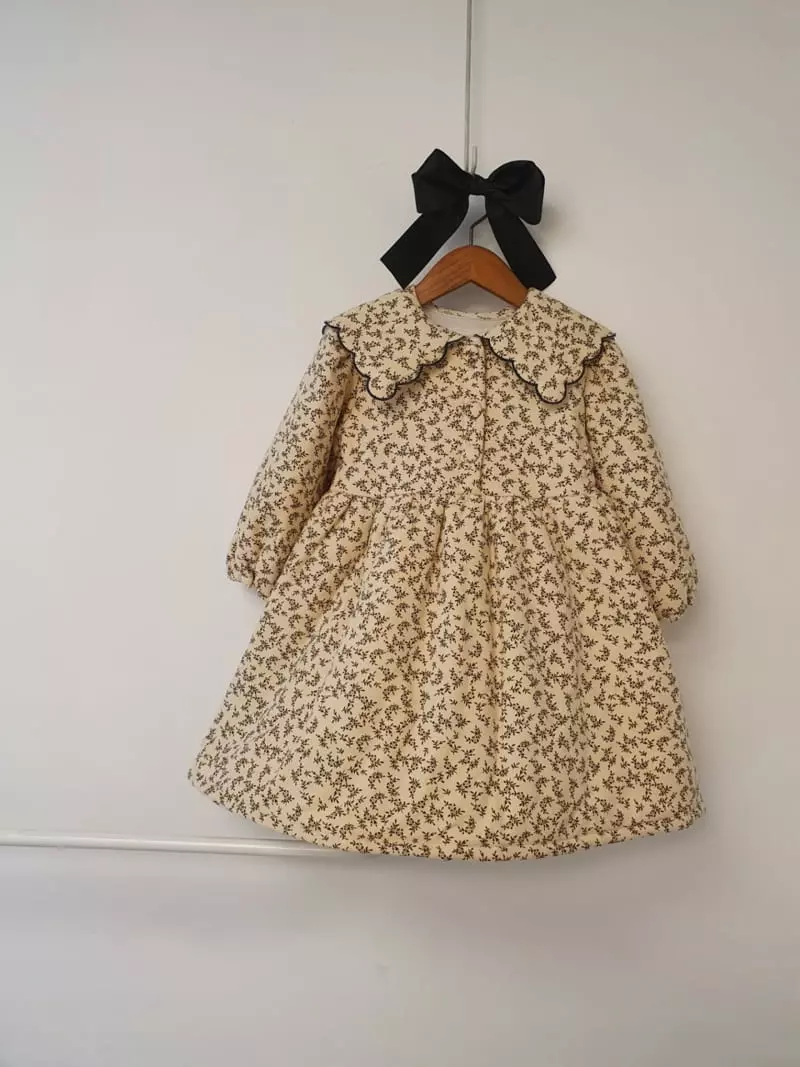 Flower J - Korean Children Fashion - #littlefashionista - Embrodiery One-piece - 9