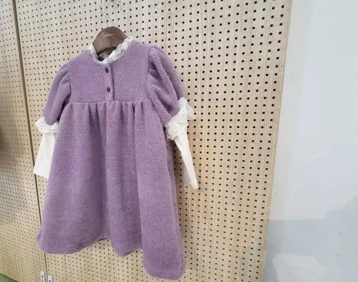 Flower J - Korean Children Fashion - #stylishchildhood - Little Girl One-piece - 3