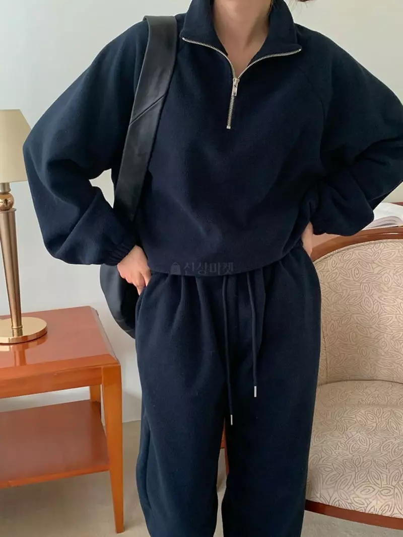 Flutter - Korean Women Fashion - #momslook - Fleece Pants - 3