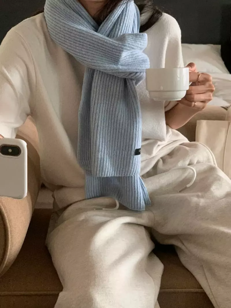 Flutter - Korean Women Fashion - #momslook - Cash Muffler - 2