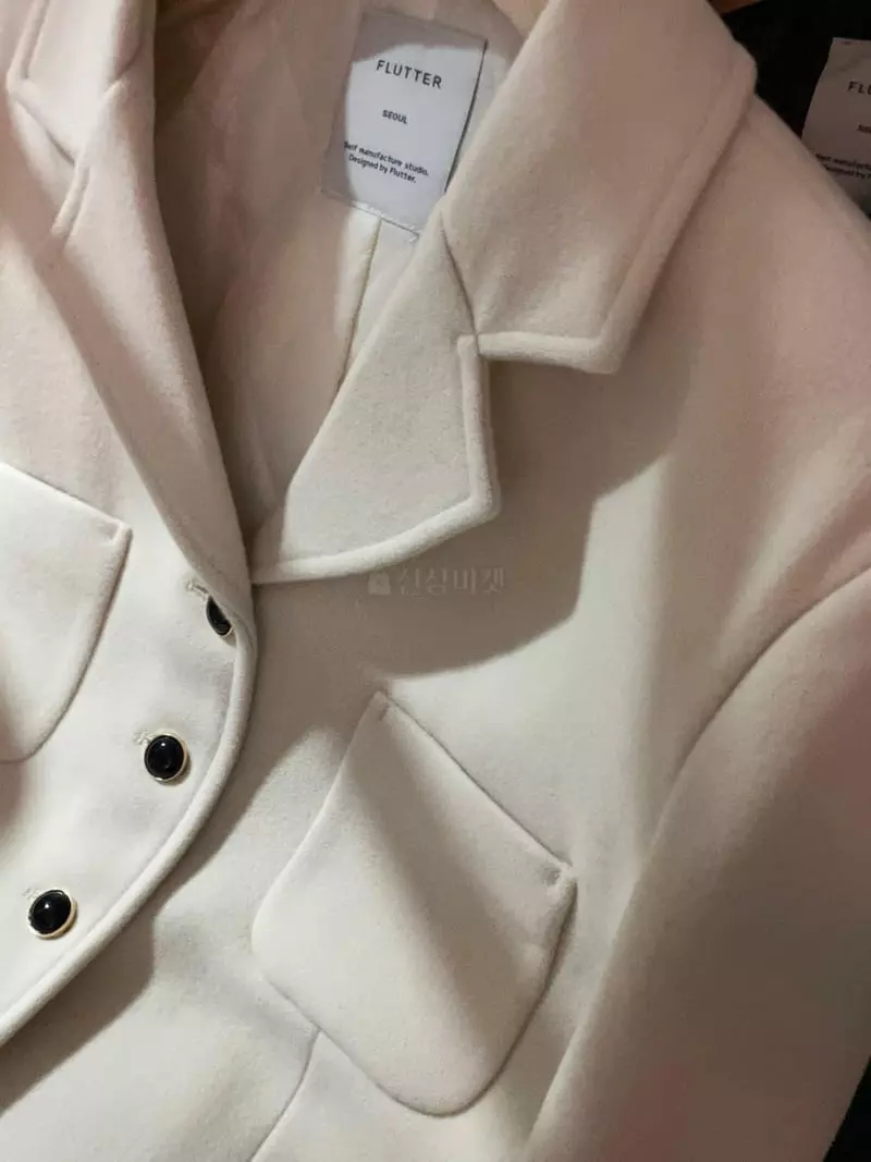 Flutter - Korean Women Fashion - #momslook - Ivory Jacket - 8
