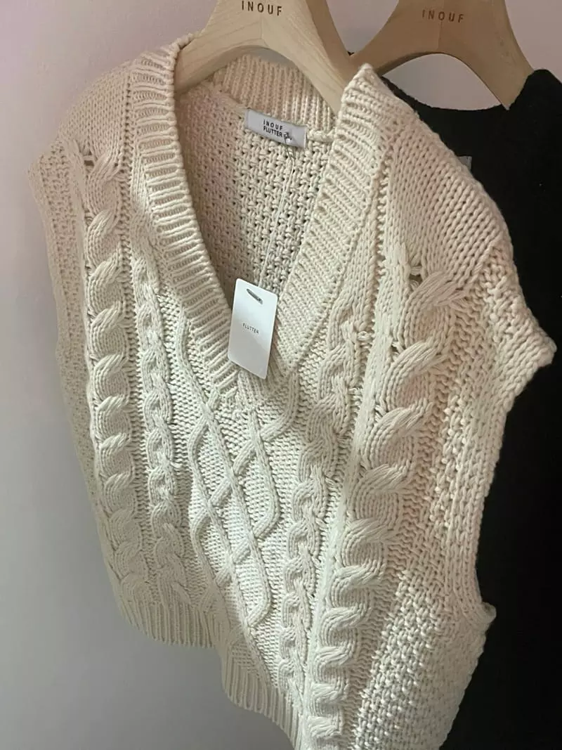 Flutter - Korean Women Fashion - #momslook - Scon Vest