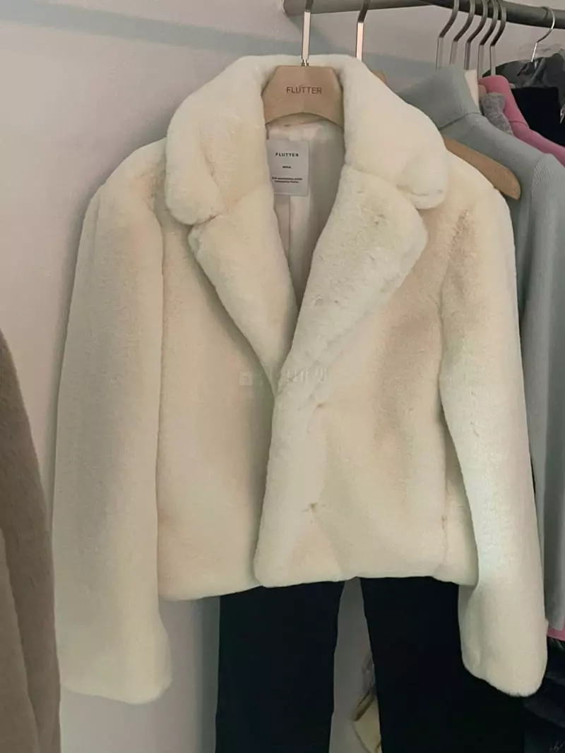 Flutter - Korean Women Fashion - #momslook - Mink Jacket