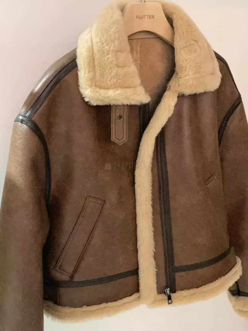 Flutter - Korean Women Fashion - #momslook - Leather Jacket