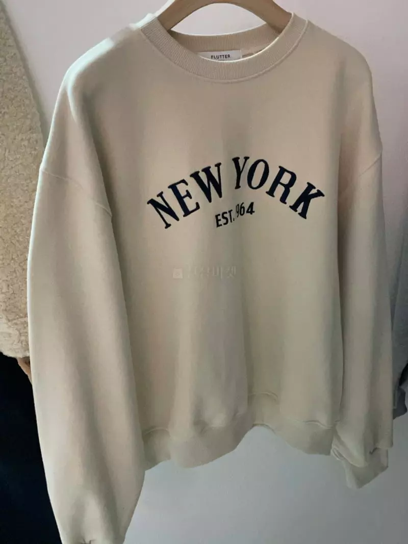 Flutter - Korean Women Fashion - #momslook - Newyork Sweatshirt - 9