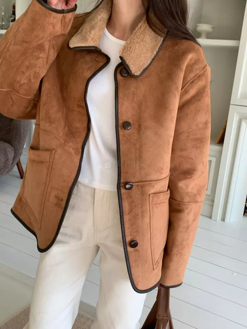 Flutter - Korean Women Fashion - #shopsmall - Reversible Jacket - 12
