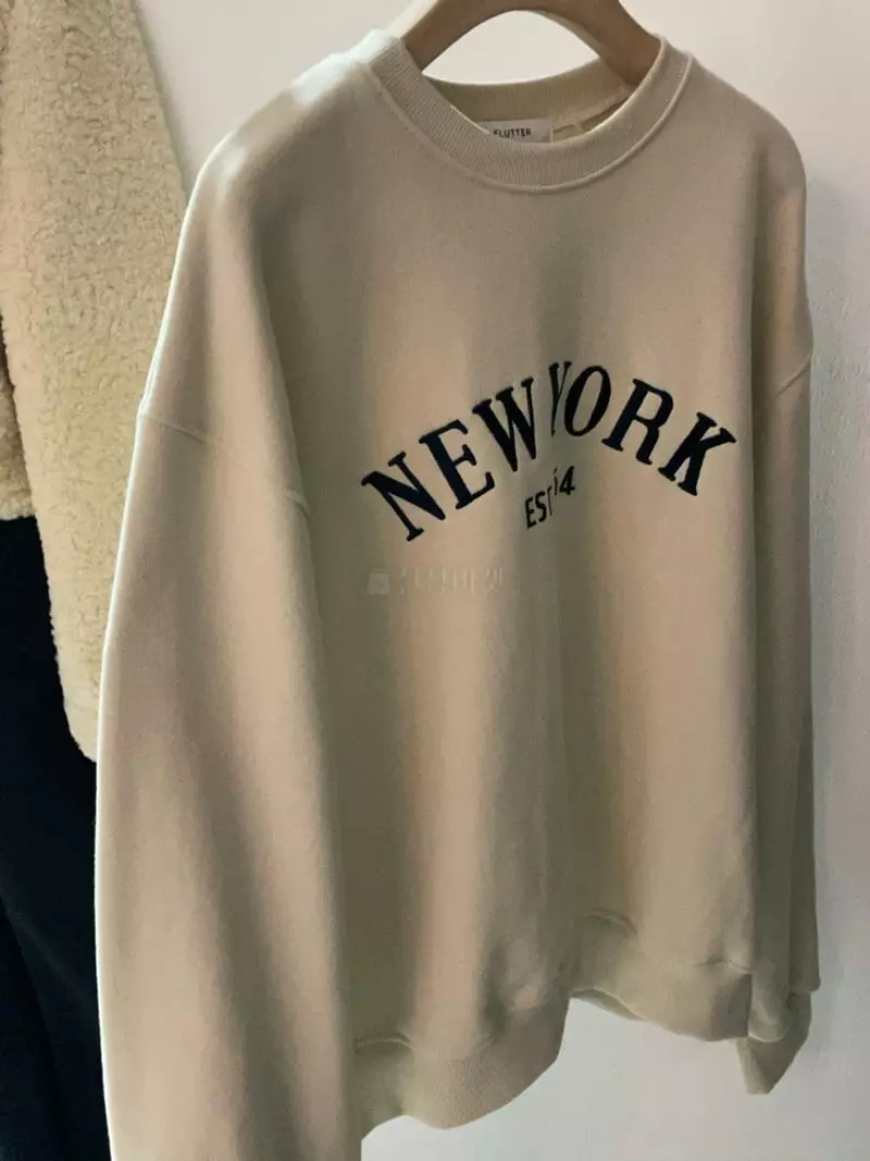 Flutter - Korean Women Fashion - #shopsmall - Newyork Sweatshirt - 6