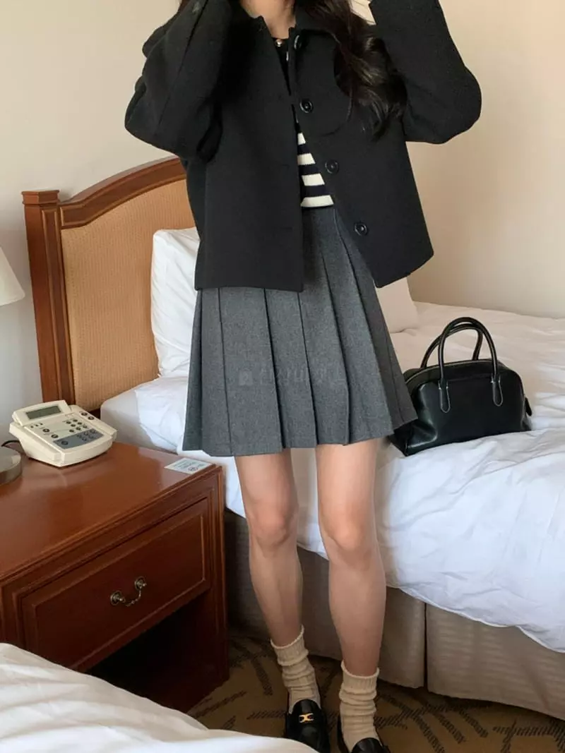 Flutter - Korean Women Fashion - #thatsdarling - Noel Jacket - 6