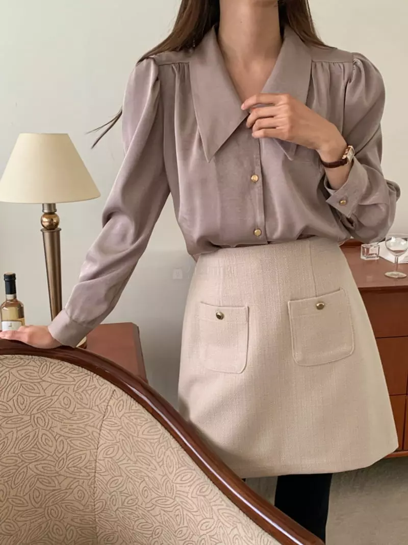 Flutter - Korean Women Fashion - #thelittlethings - Beatr Blouse - 9