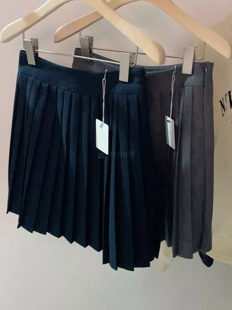 Flutter - Korean Women Fashion - #vintageinspired - Roen Pleats Skirt - 5