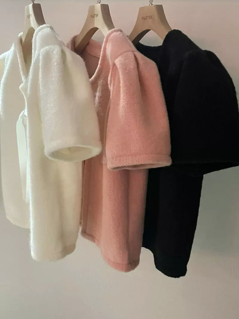 Flutter - Korean Women Fashion - #vintagekidsstyle - Ribbon Cardigan - 9