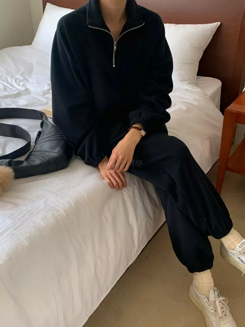 Flutter - Korean Women Fashion - #womensfashion - Fleece Pants - 2